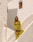 VESTIDO DIANA PISTACHO